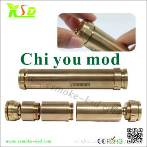 DIY mechanical mod Chi you mod E cigarette ecig mod electronic vapor